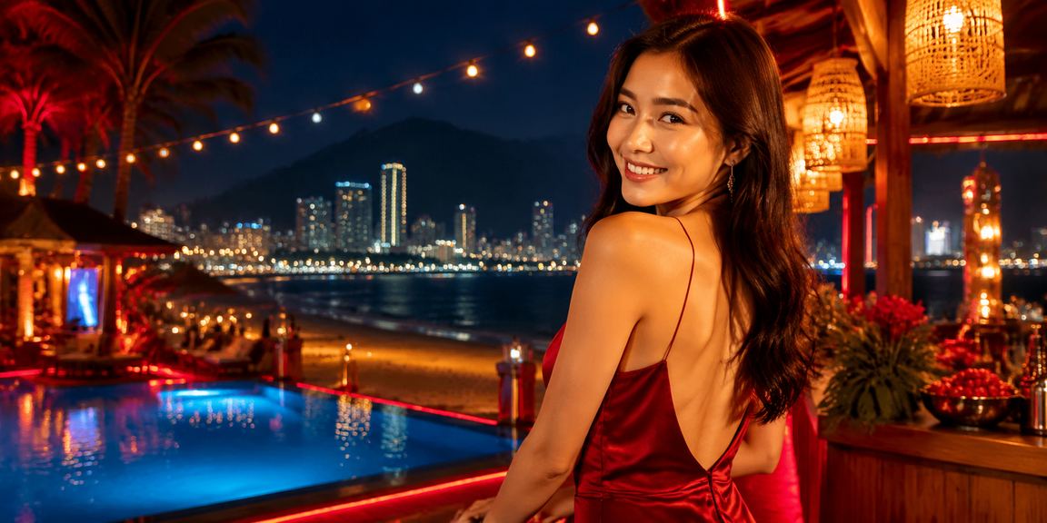 Người chơi VIP tại Nha Trang uống cà phê và chơi game casino trên điện thoại