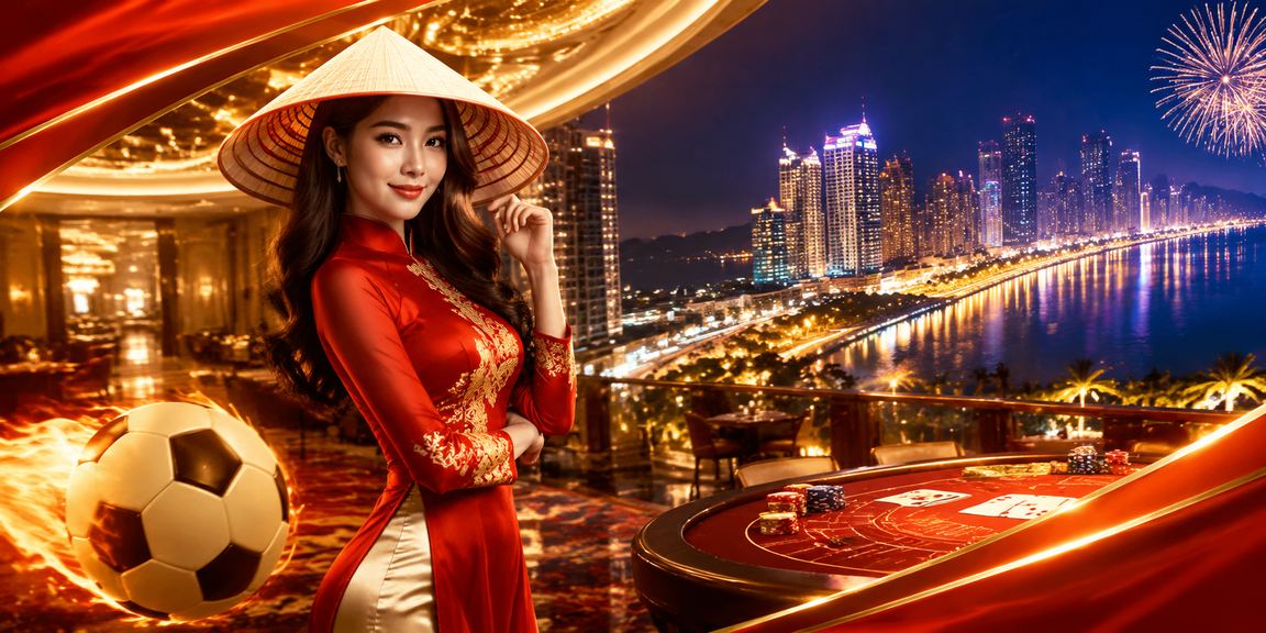 Tổng quan không gian cá cược casino sôi động tại Việt Nam với bầu không khí đêm khuya